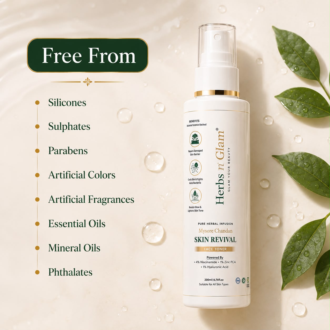 Mysore Chandan Skin Revival Face Toner
