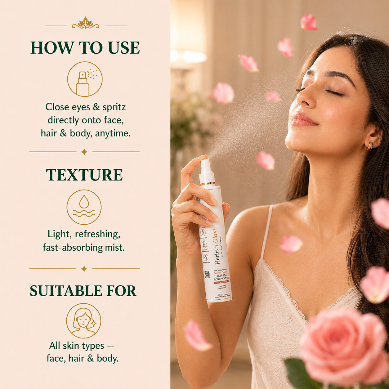 Damask's Kannauj Rose Water