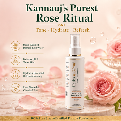 Damask's Kannauj Rose Water