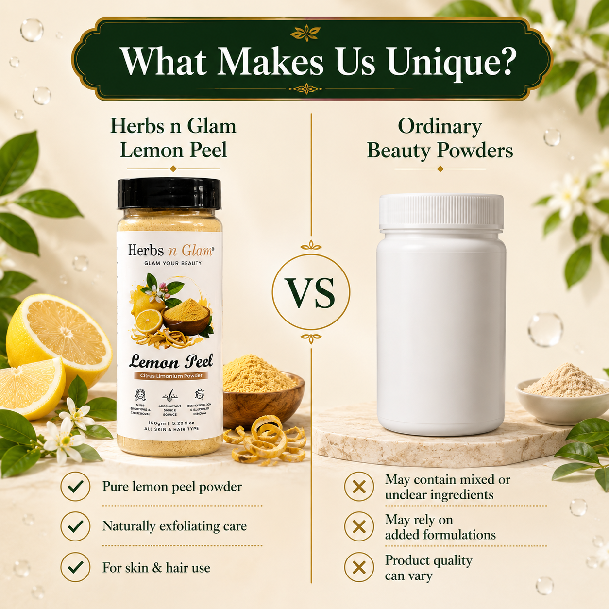 Lemon Peel Powder