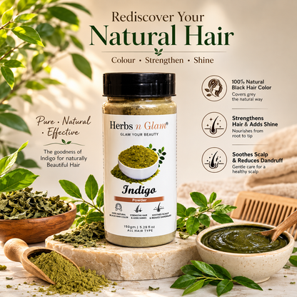 Indigo Powder for Natural Hair Colour