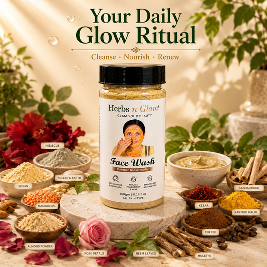 Face Wash Powder for Deep Cleansing & Glow
