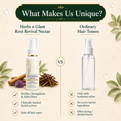 Herbs n Glam Root Revival Nectar Hair Toner - 30ml