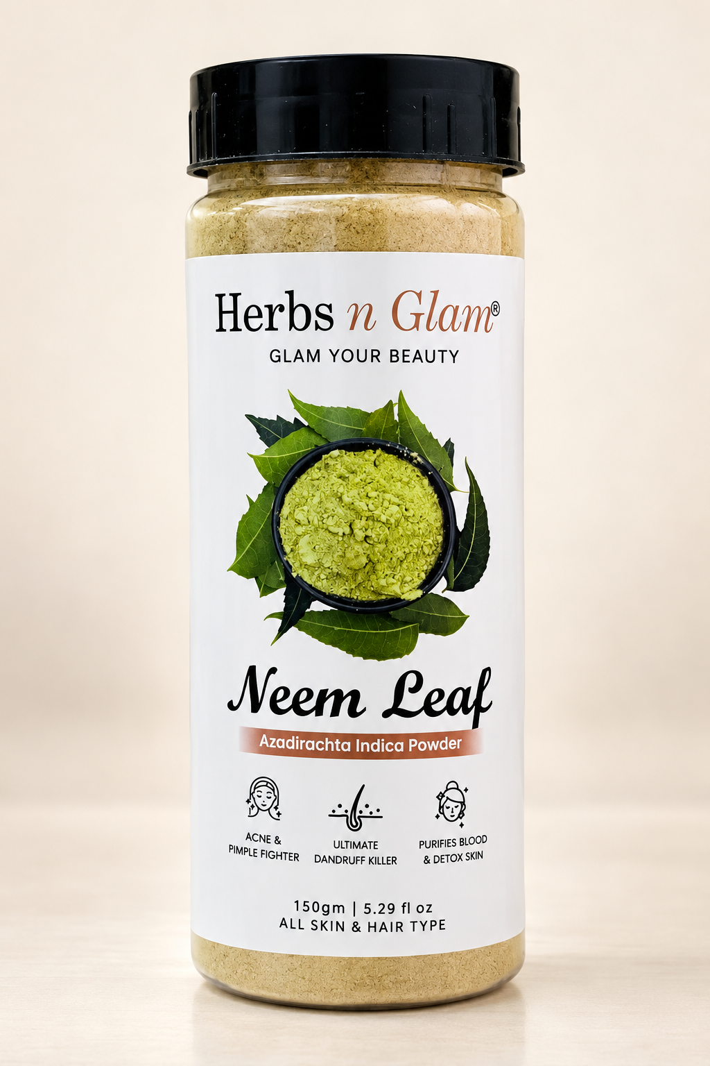 Neem Leaf Powder (Azadirachta Indica)