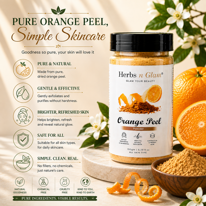 Orange Peel Powder | Herbs n Glam
