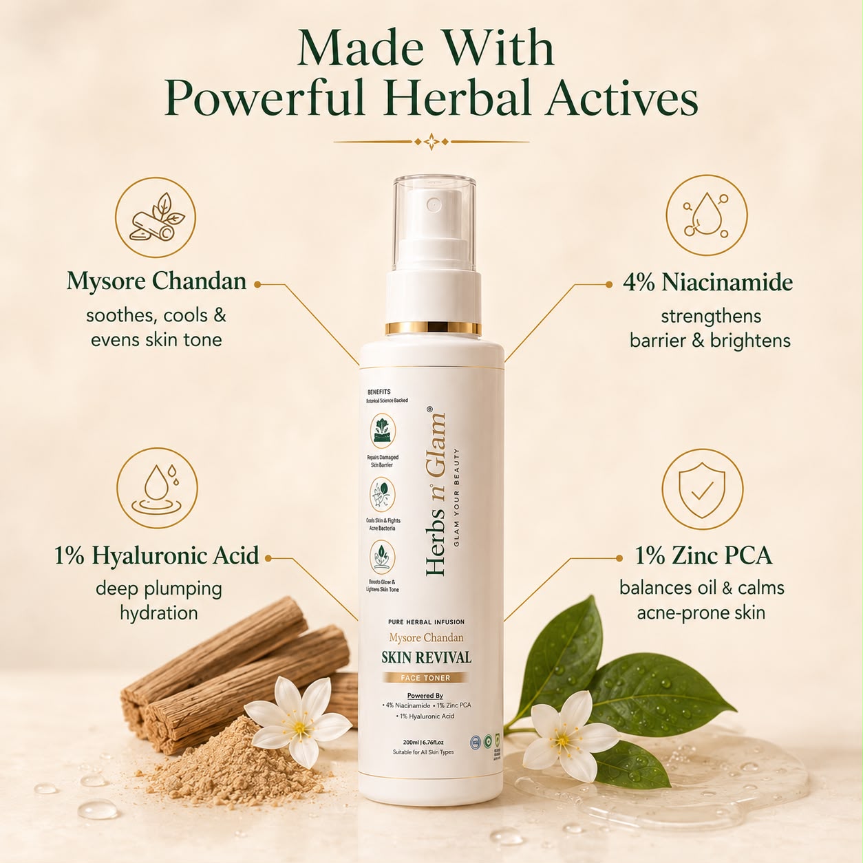 Mysore Chandan Skin Revival Face Toner